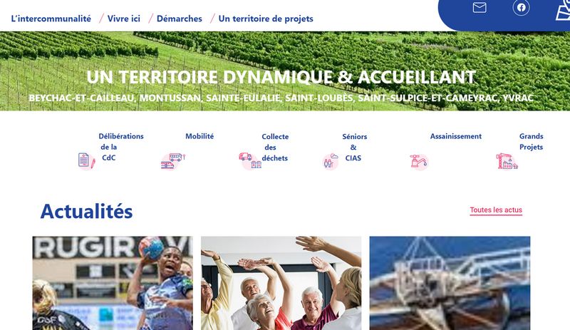 Correction de l’affichage des accès directs