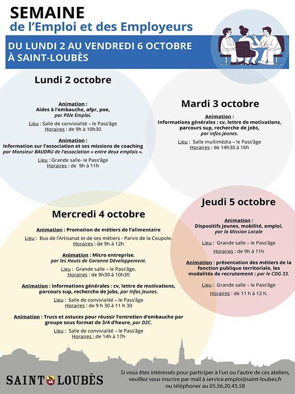 Semaine de l'Emploi et des Employeurs