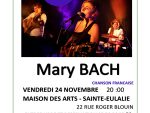Mary Bach en concert