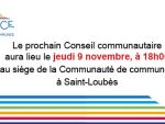 Conseil communautaire