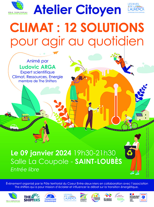 Conférence “12 actions pour le climat”