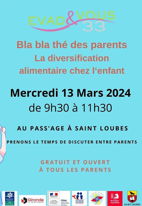 BLA BLA THÉ - Parentalité - La diversification alimentaire chez l'enfants