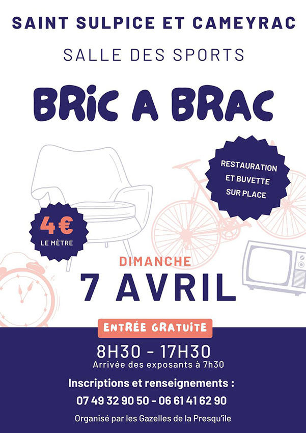 Bric à Brac des Gazelles de la Presqu'île