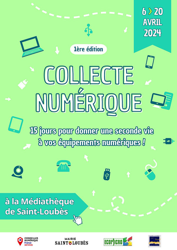 Collecte numérique du 6 au 20 avril