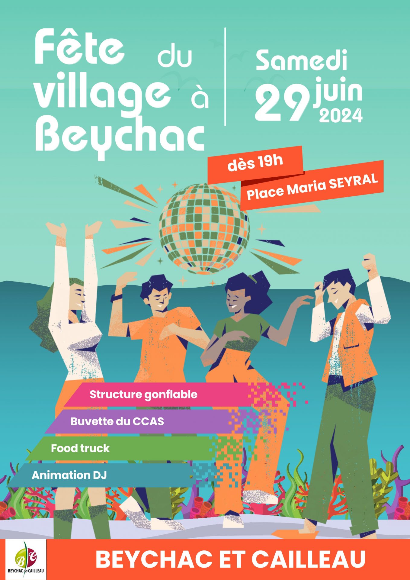 Fête du village à Beychac