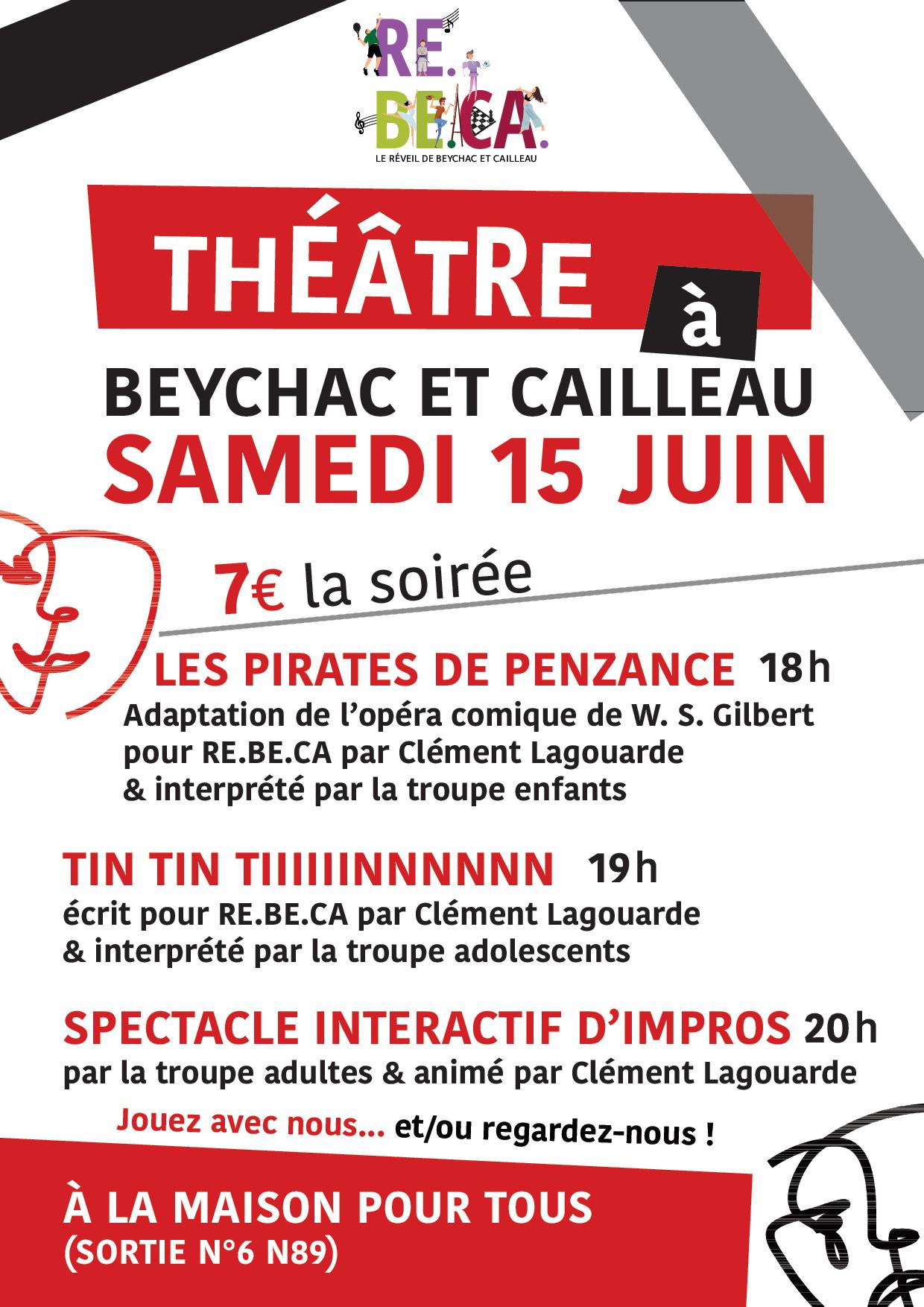 Soirée théâtre