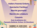 1ère Guinguette des familles par l'association Evad&vous