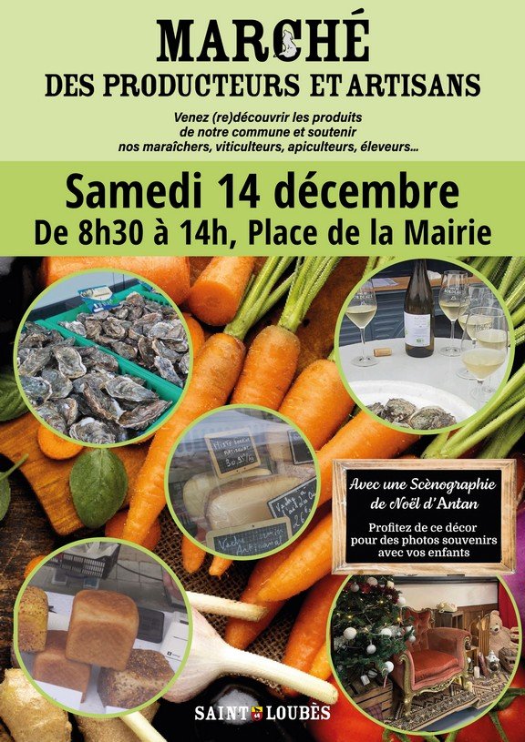 Marché des producteurs et artisans locaux