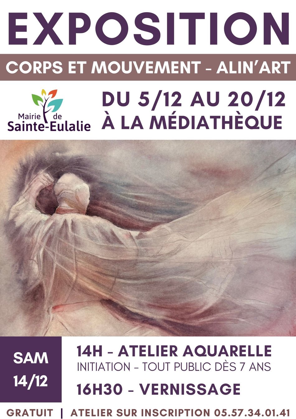 VERNISSAGE DE L'EXPOSITION ALIN'ART