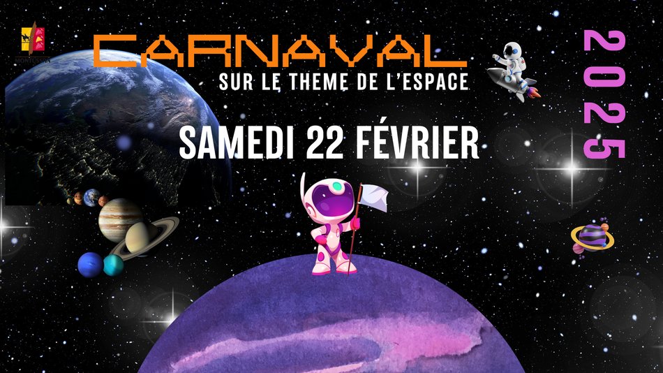 CARNAVAL de Montussan sur le thème de l'espace !