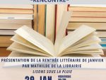 Présentation de la rentrée littéraire de janvier
