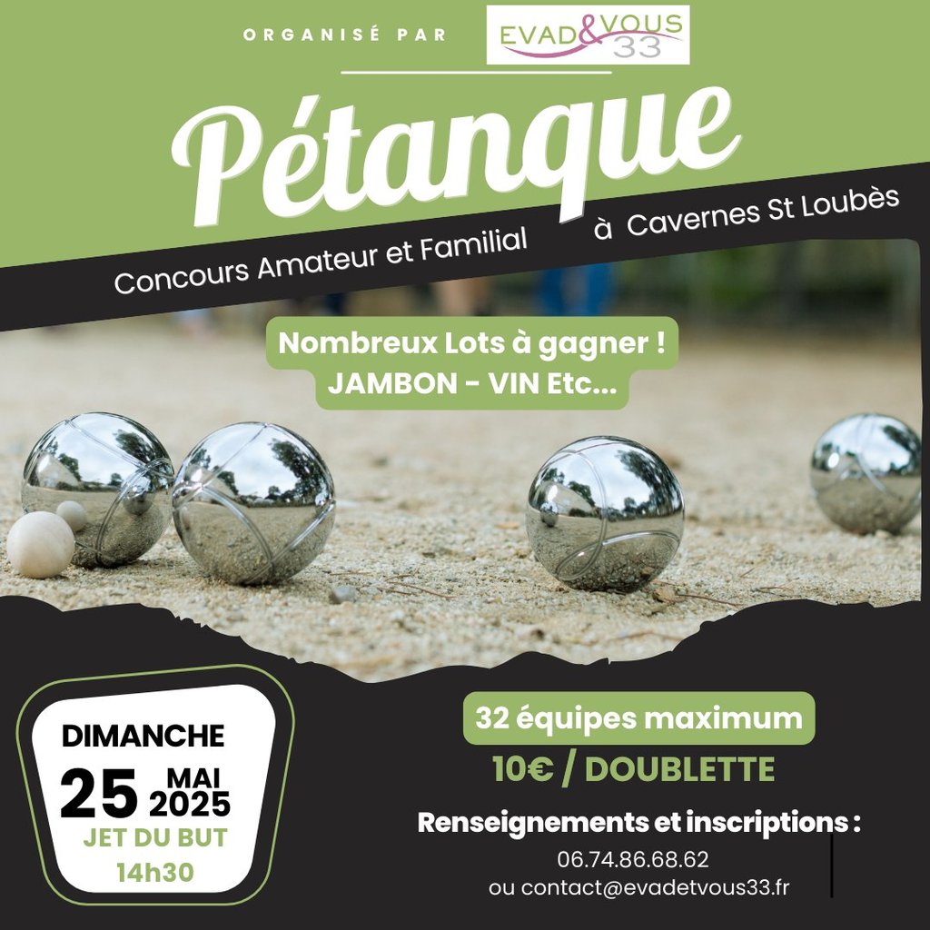 Concours de pétanque