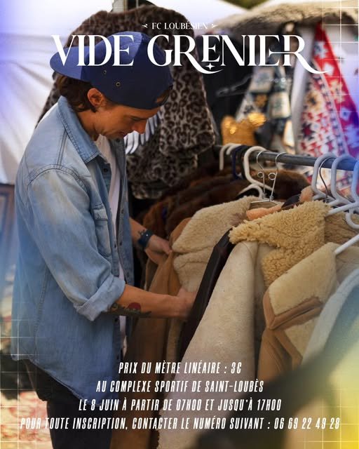 Vide grenier du Football CLub Loubésien