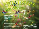Concerts de printemps des élèves de l'école de musique