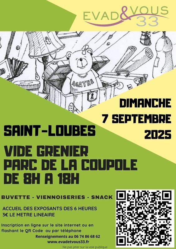 Vide Grenier Evad&Vous33