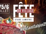 La FÊTE DU VILLAGE ! c'est 3 jours de fête !