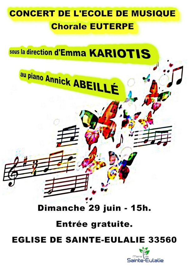 CONCERT ECOLE DE MUSIQUE