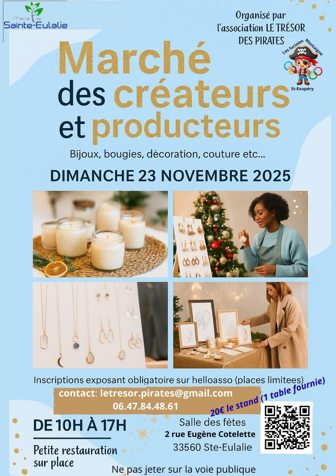 Marché des créateurs et producteurs