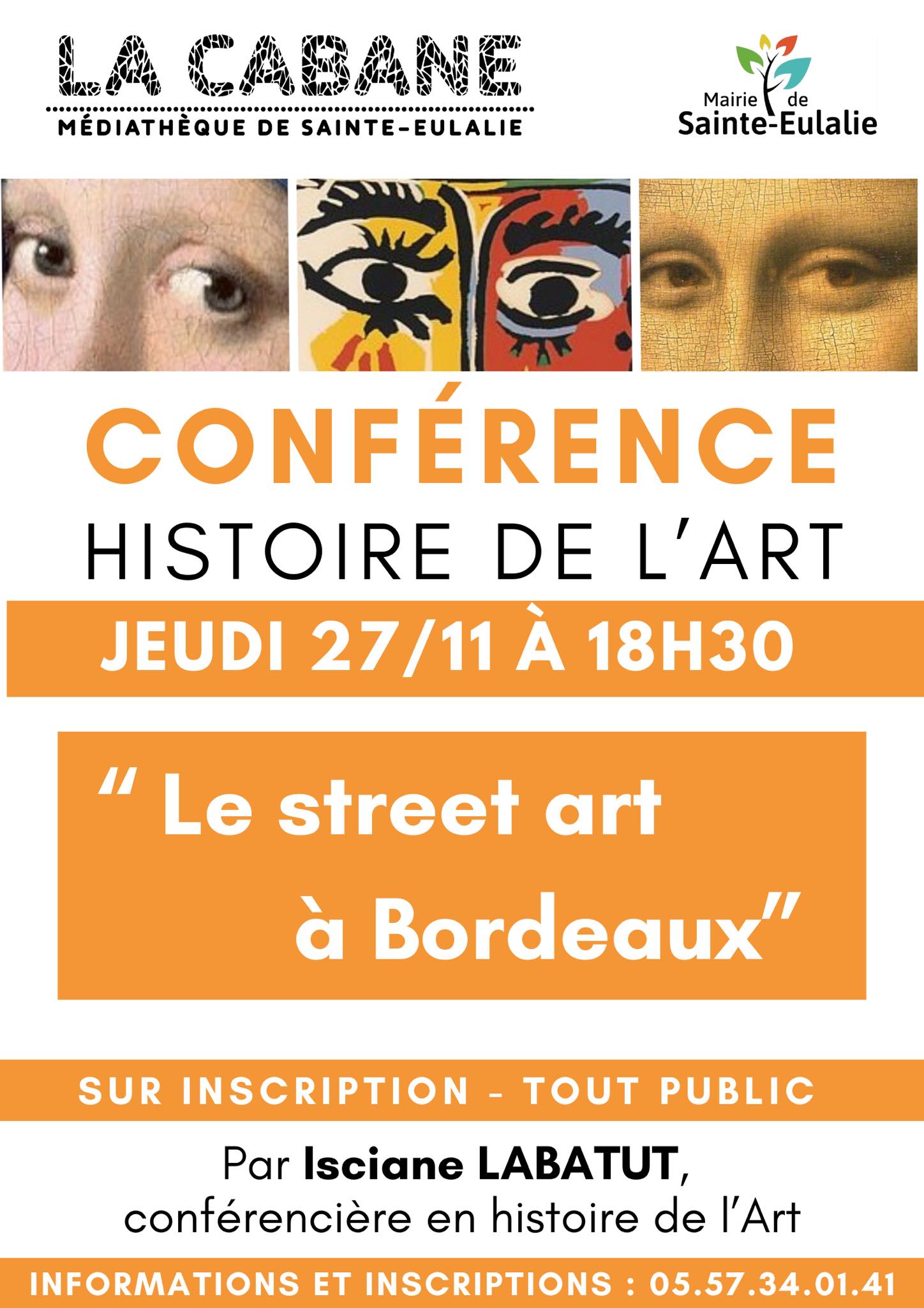 Conférence “Le street art à Bordeaux”