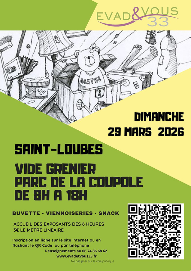 Vide-greniers Evad&Vous33