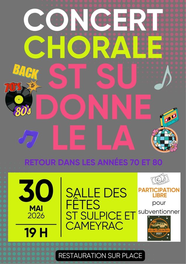 Concert Saint-Sulpice-et-Cameyrac