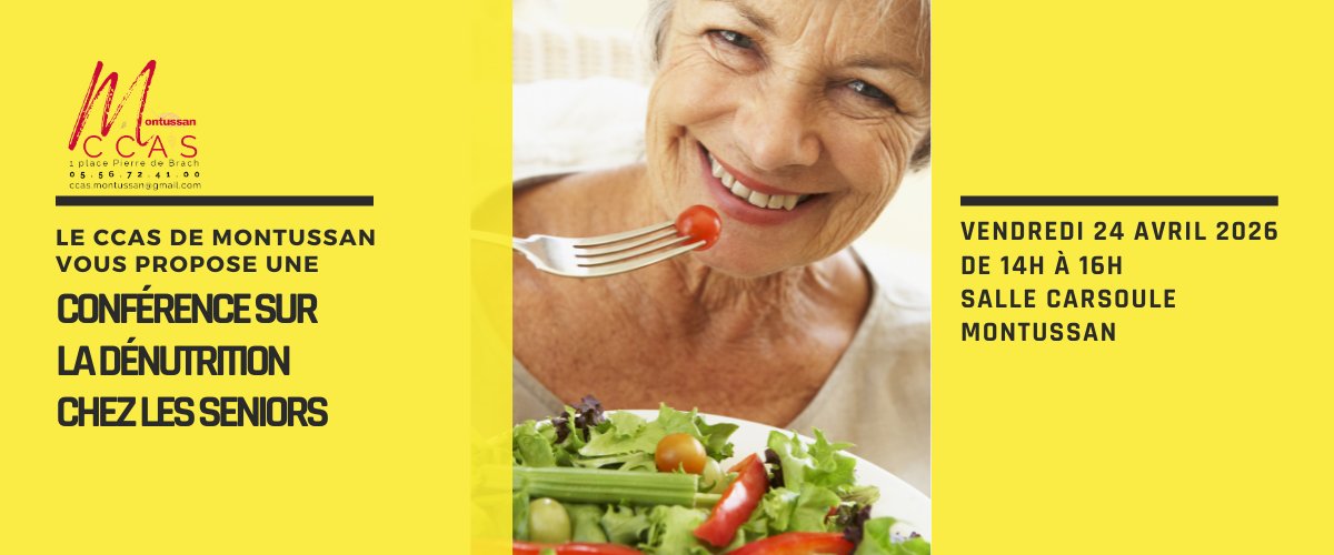 Conférence sur la dénutrition chez les seniors