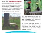 Les Passeuses à Terrefort : balade-écriture !