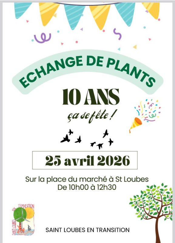 Échange de plants à Saint-Loubès