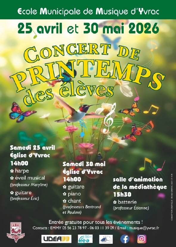 Audition des élèves de l’école de musique