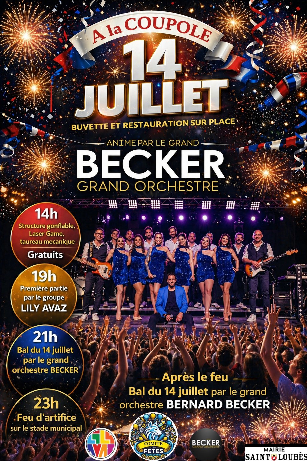 Fête du 14 juillet - Saint-Loubès