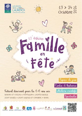 Retour de Famille en fête : inscriptions aux ateliers et spectacles