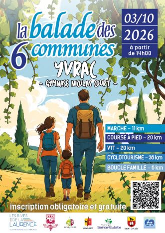 Balade des 6 communes – 3 octobre 2026