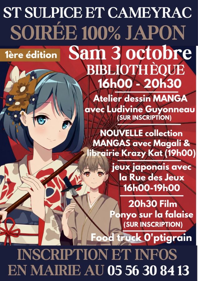 Soirée 100% Japon