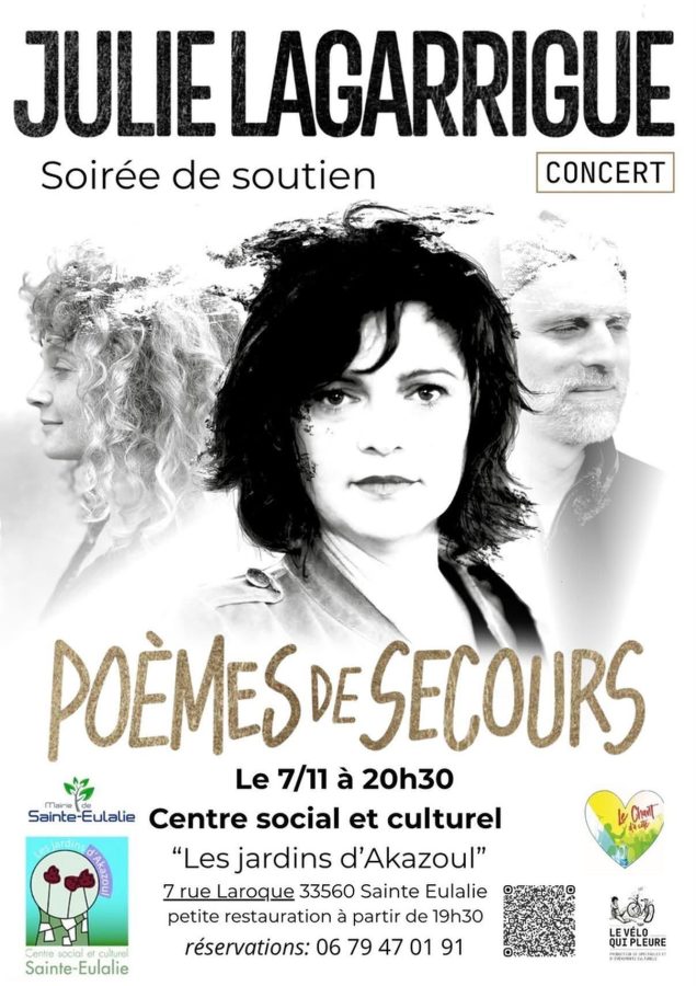 Julie Lagarrigue - Poèmes de Secours
