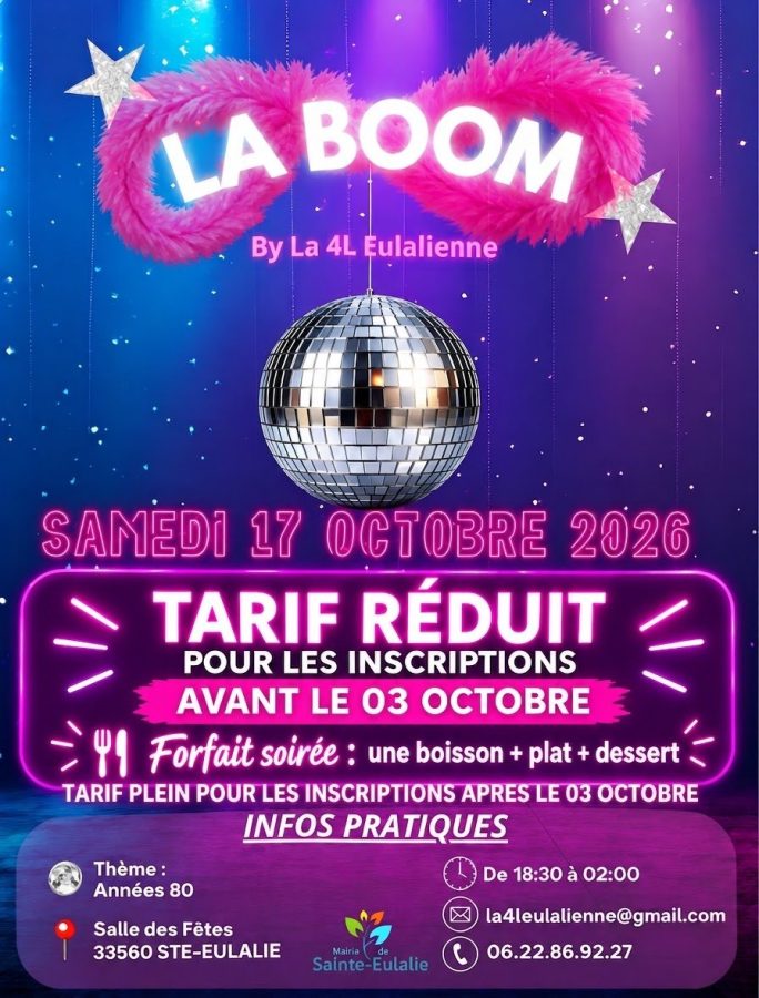 LA BOOM par la 4L Eulalienne
