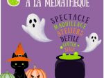 Soirée Halloween à la médiathèque