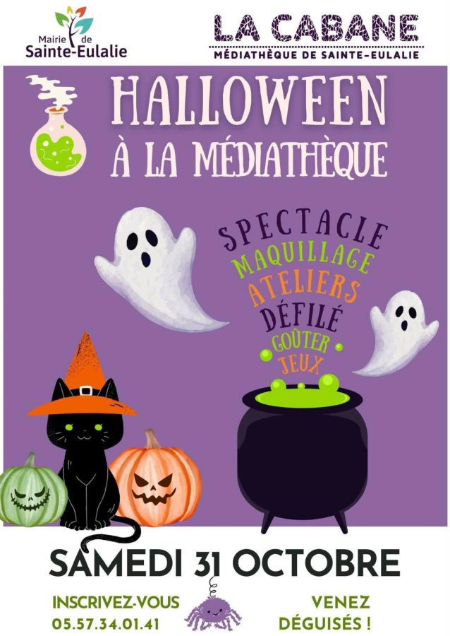 Soirée Halloween à la médiathèque