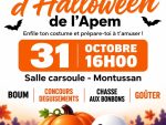 Soirée Halloween de l'APEM